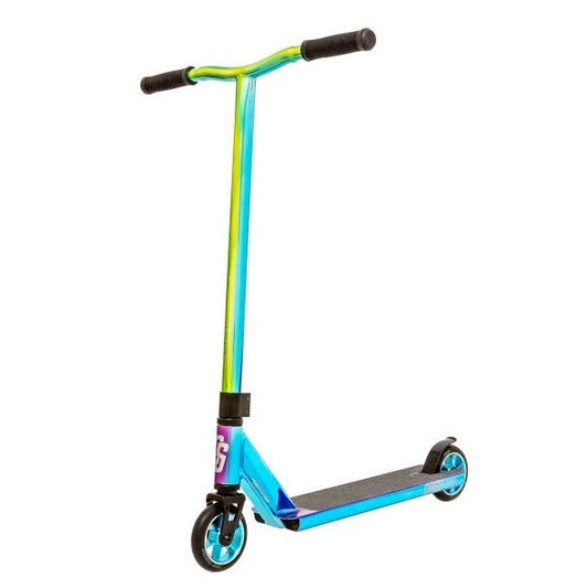 Crisp Surge Scooter Chrome Blue Green Purple
