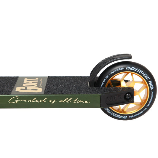 NKD Goat Stunt Scooter 83cm / 85cm Armeegrün Gold