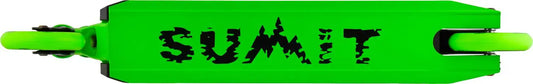 Longway Summit Stunt Scooter Grün Schwarz 85cm