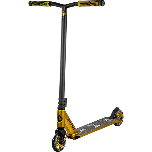 Story High Roller Stunt Scooter Schwarz Gold 84cm