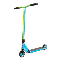 Crisp Surgent Stunt Scooter Chrom Blau Grün 82cm