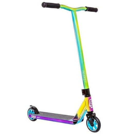 Crisp Surge Scooter Chrome Blue Green Purple