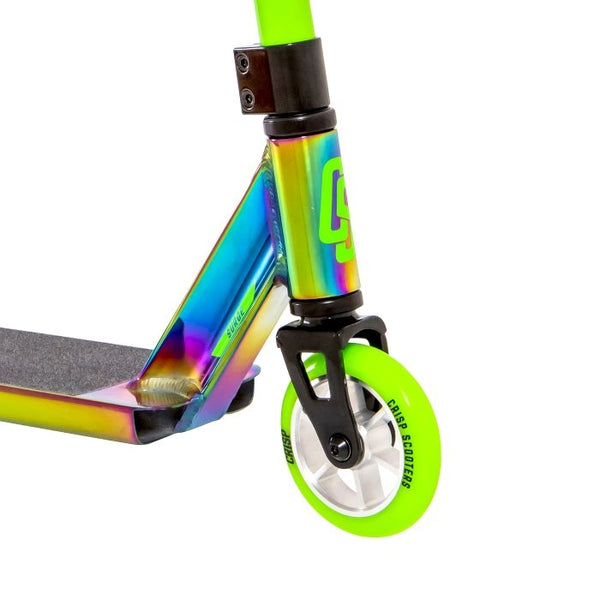 Crisp Surge Scooter Chrome Green