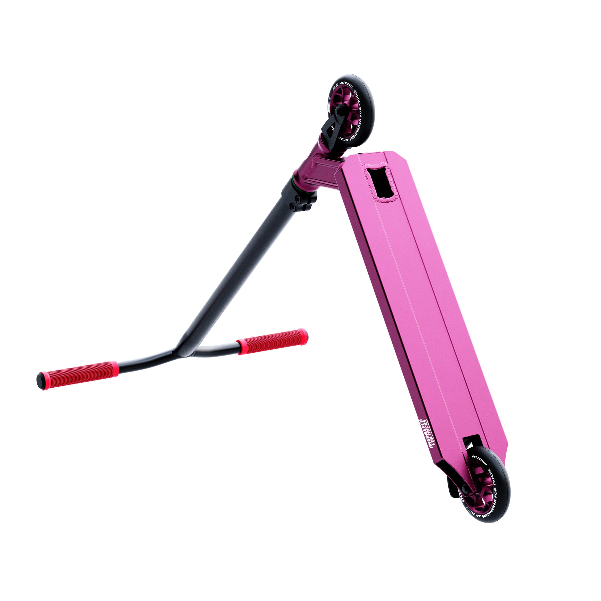DDS Stuntstep Paars Zwart 82cm NL Merk