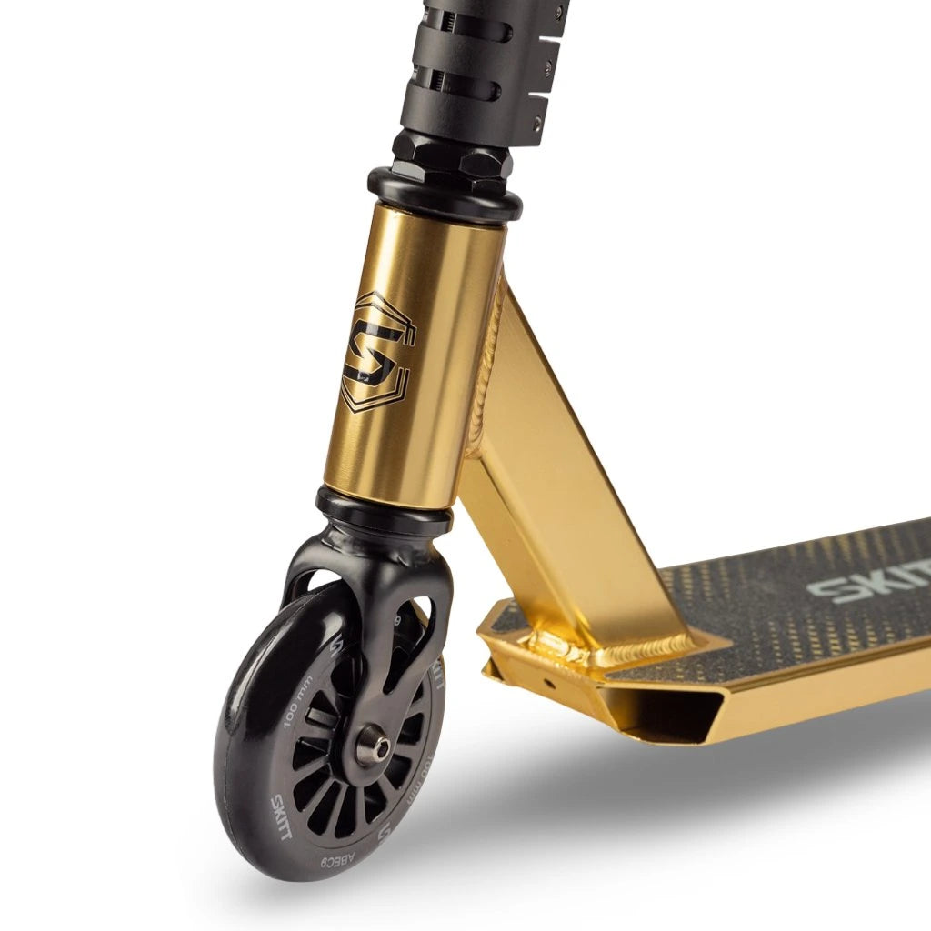 SKITT Stuntstep Icon 82cm Goud Zwart
