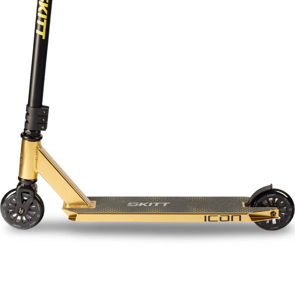 SKITT Stuntstep Icon 82cm Goud Zwart