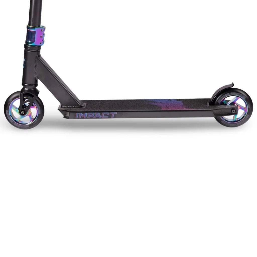 Skitt Stuntstep Impact Zwart - Neochrome 84cm