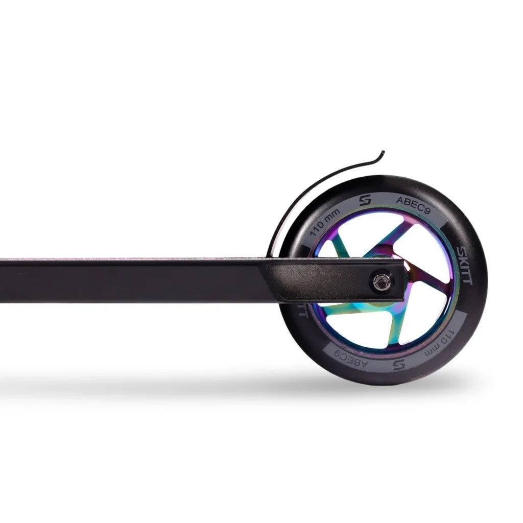 Skitt Stuntstep Impact Zwart - Neochrome 84cm
