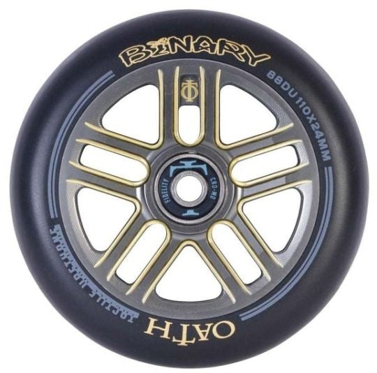 Oath Binary 110 Wheel Black Gold