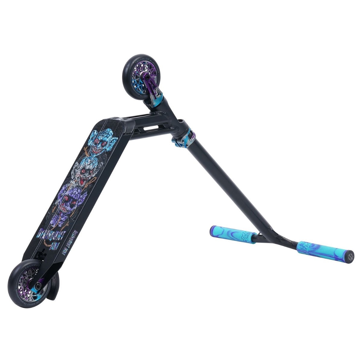 Triad Psychic Delinquent Mini Scooter Black Blue