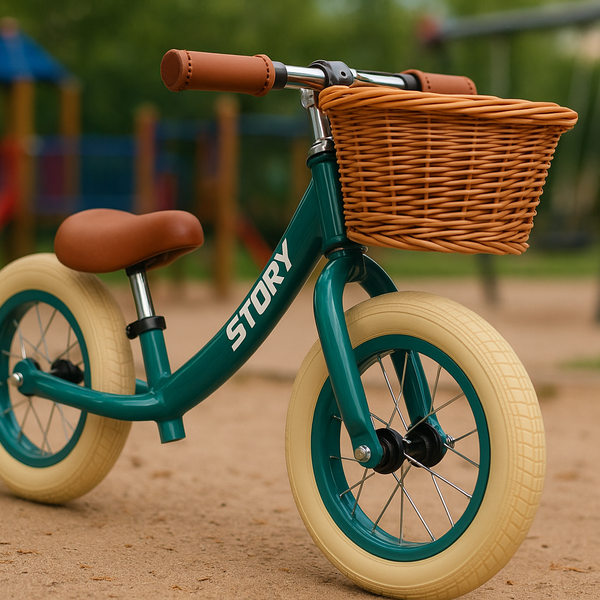 Loopfiets Retro Story AquaGroen 2+