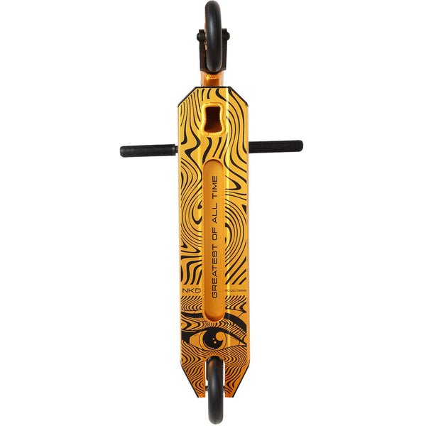 NKD Goat Stunt Scooter 83cm / 85cm Gold Schwarz 