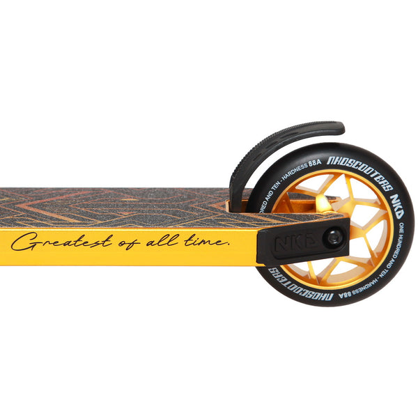 NKD Goat Stunt Scooter 83cm / 85cm Gold Schwarz 