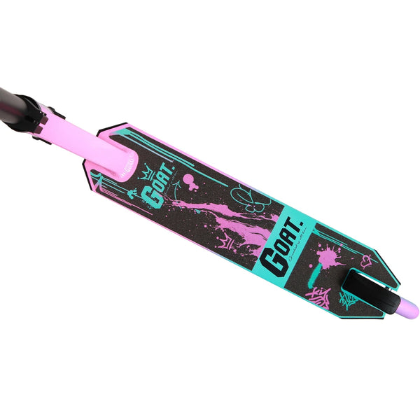 NKD Goat Stunt-Scooter, 83 cm/85 cm, Pink/Blaugrün 