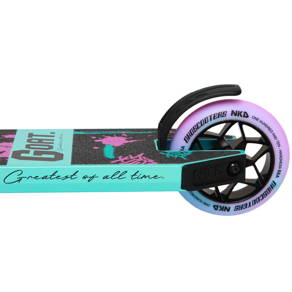 NKD Goat Stunt-Scooter, 83 cm/85 cm, Pink/Blaugrün 