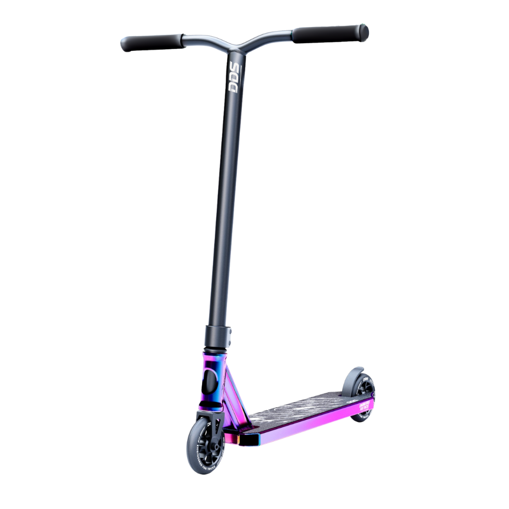 DDS Stuntstep Neochrome Zwart 82cm NL Merk