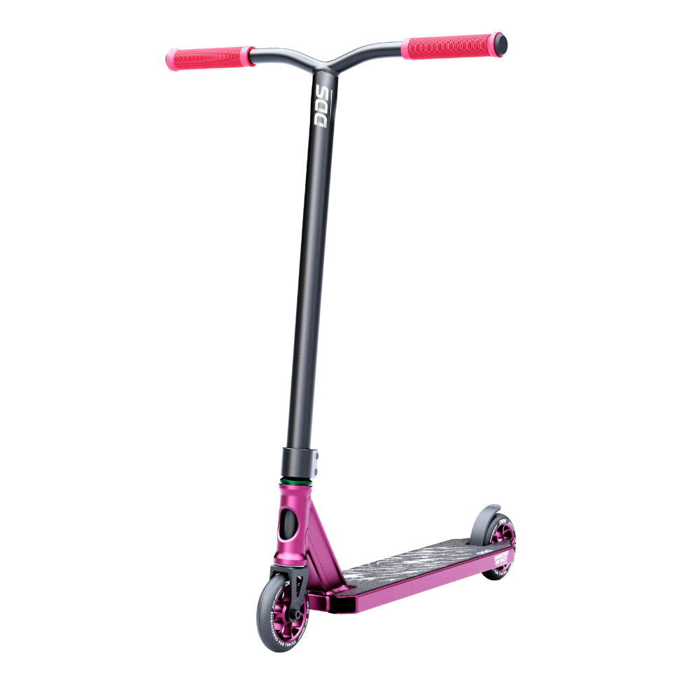 DDS Stuntstep Paars Zwart 82cm NL Merk