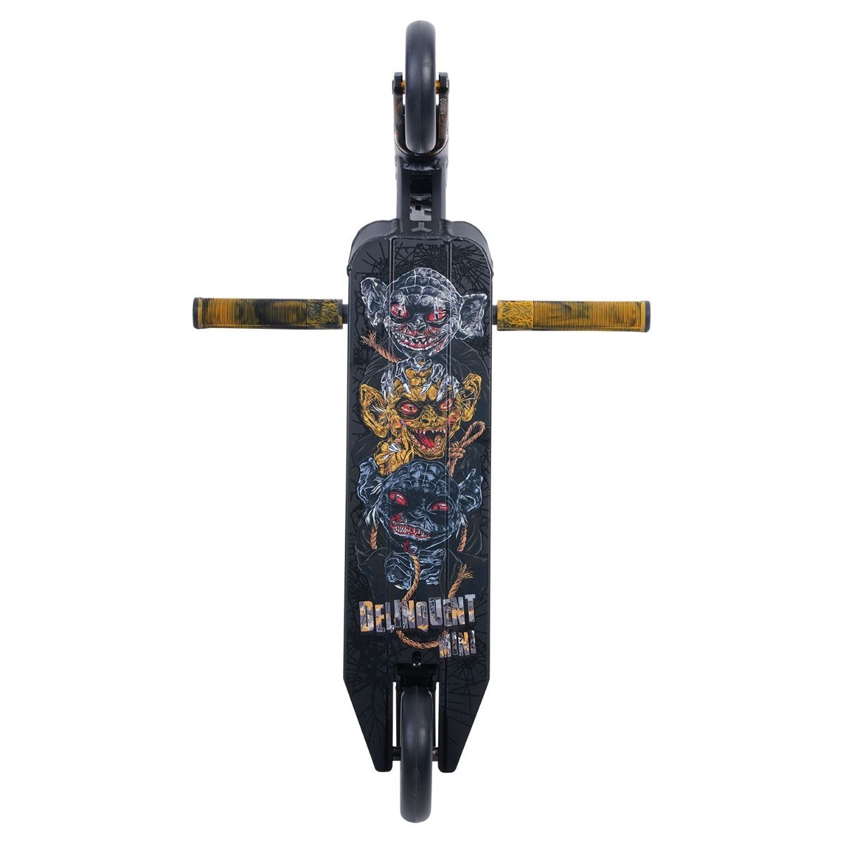 Triad Psychic Delinquent Mini Scooter Black Gold