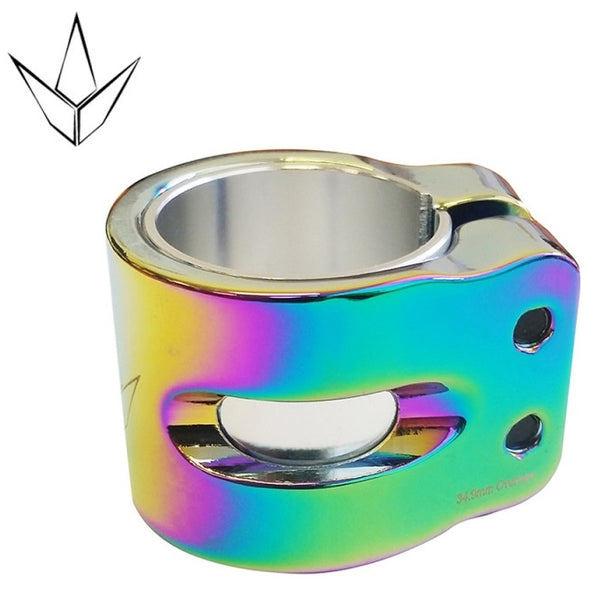 Blunt Twin Slit Clamp Oil Slick