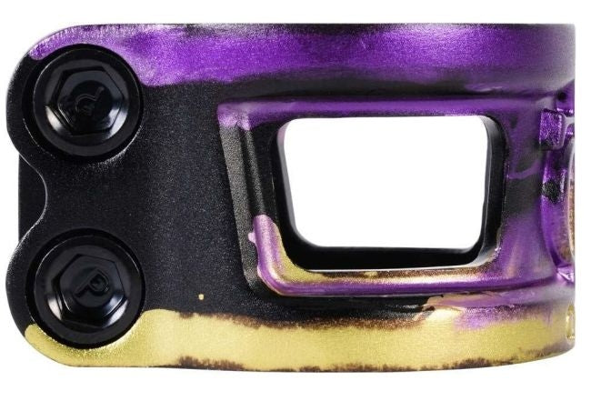 Oath Cage V2 Clamp Black Purple Yellow