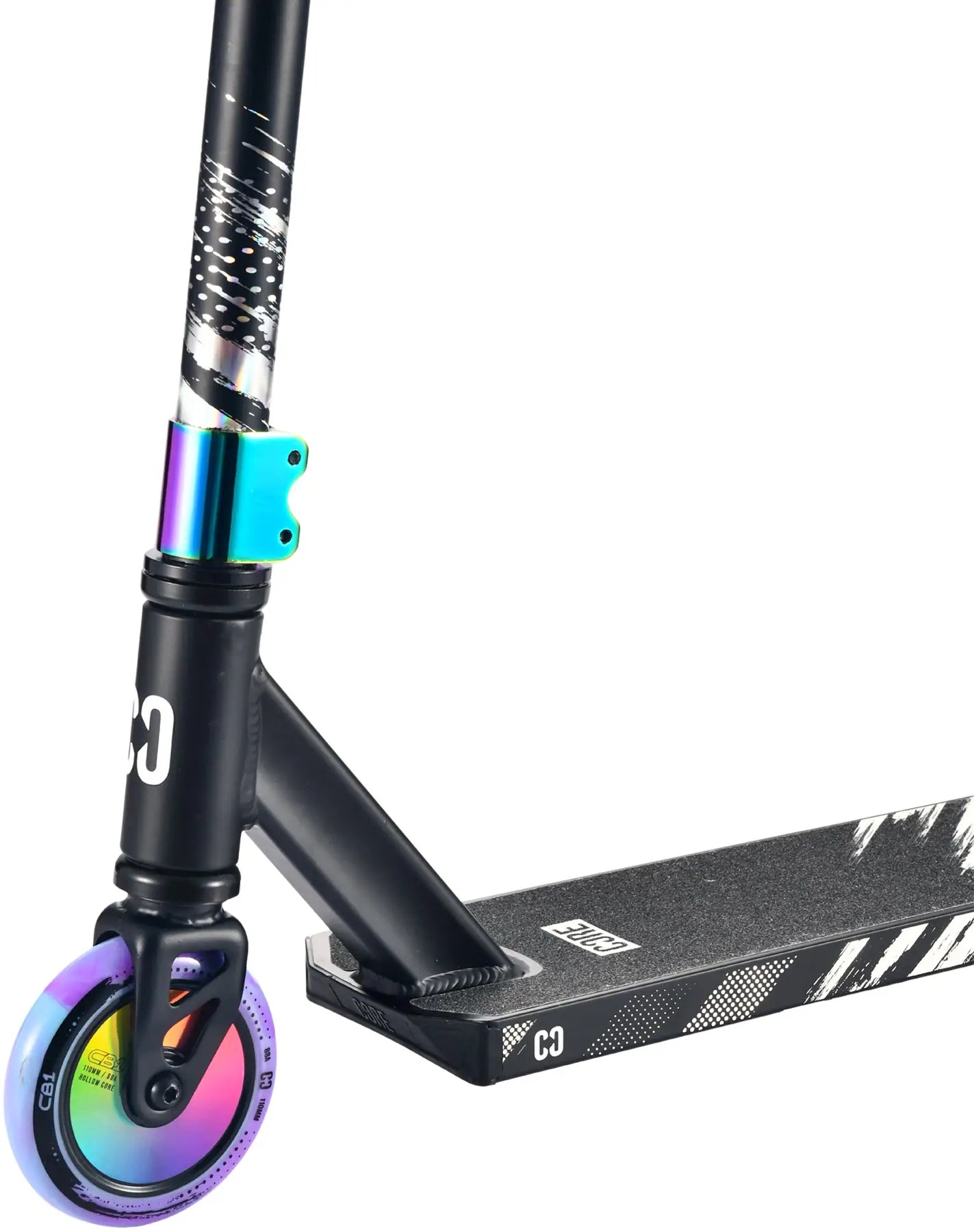 Core CB1 Stuntstep Zwart Neochrome 75.5cm