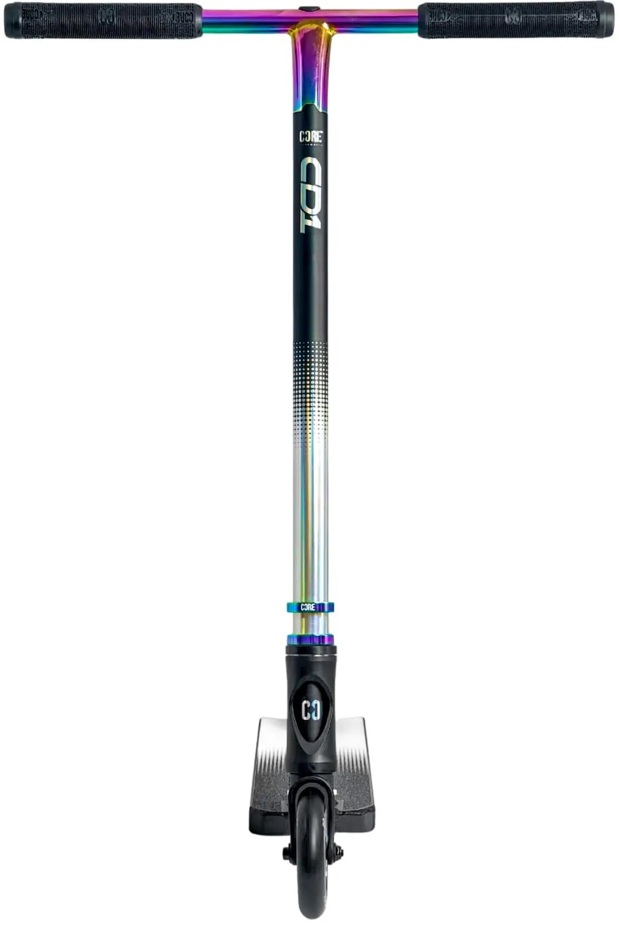 Core CD1 Stuntstep Zwart Neochrome 81cm