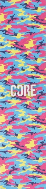 CORE Neon Camo Griptape Pink