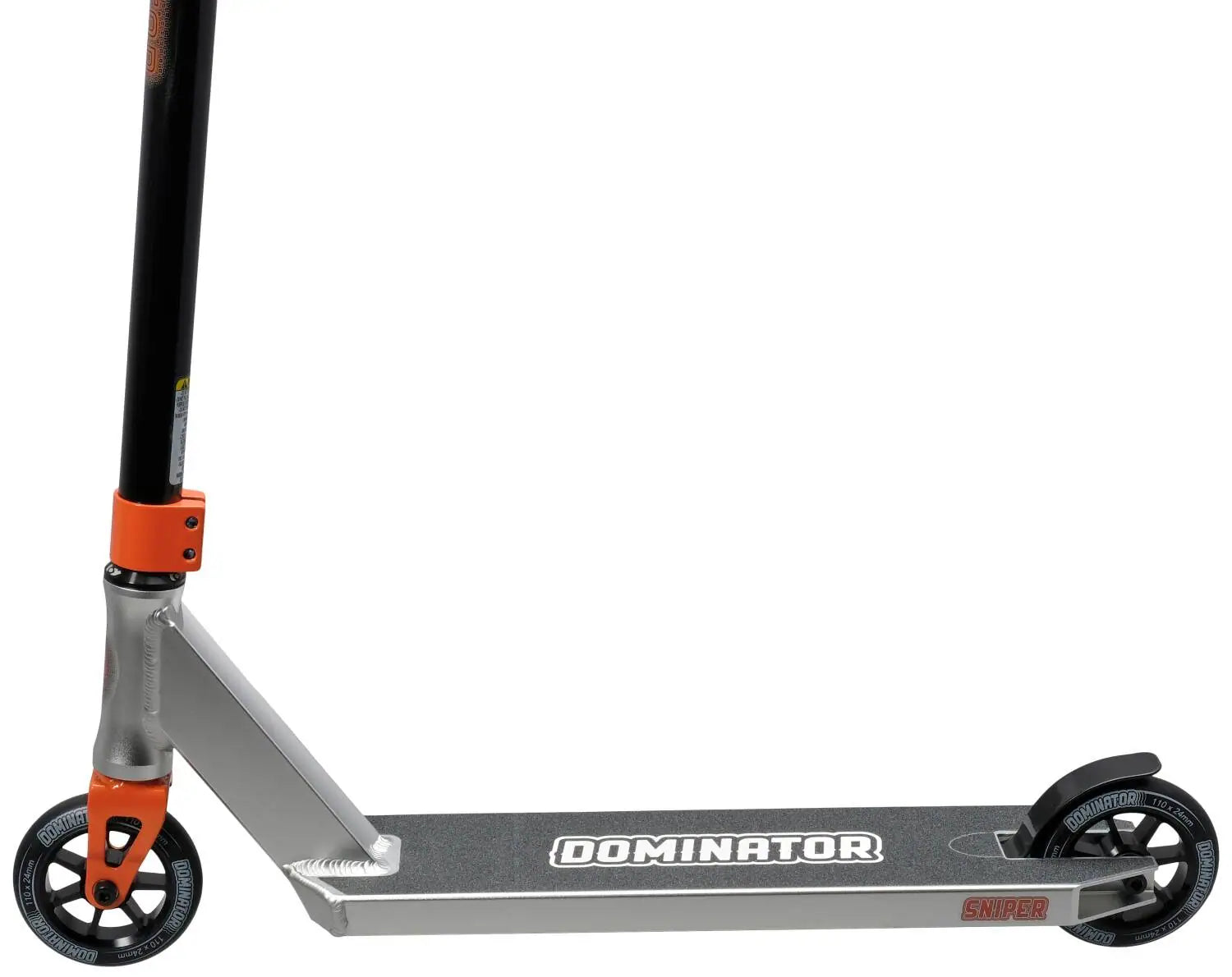 Dominator Stunt Scooter Schwarz Silber 81,5 cm