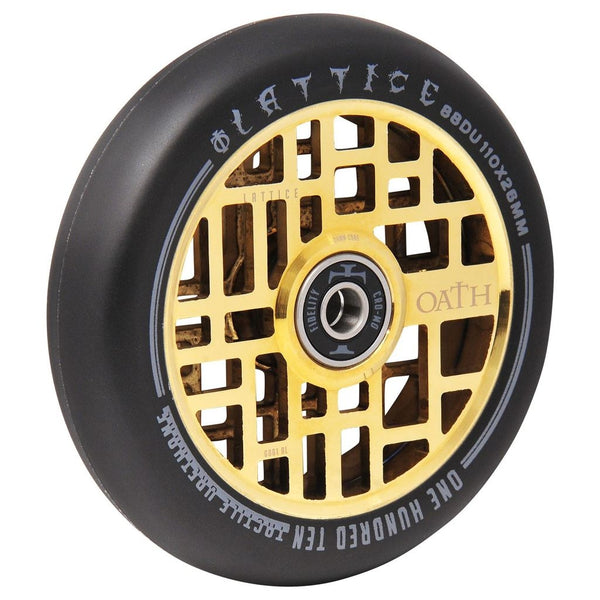 Oath Lattice 110 Wheel Neo Gold