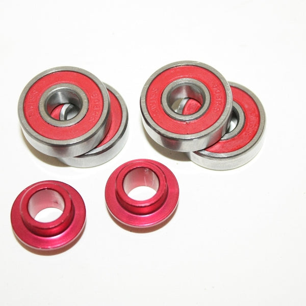 Titen Red X Swiss bearings