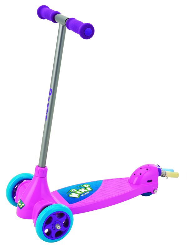 Koloběžka Trojkolka Razor Kixi Scribble Pink Purple