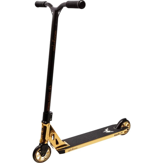 Longway Summit Stunt Scooter Gold Schwarz 85cm 