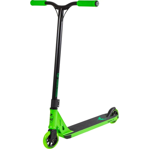 Longway Summit Stunt Scooter Grün Schwarz 85cm 