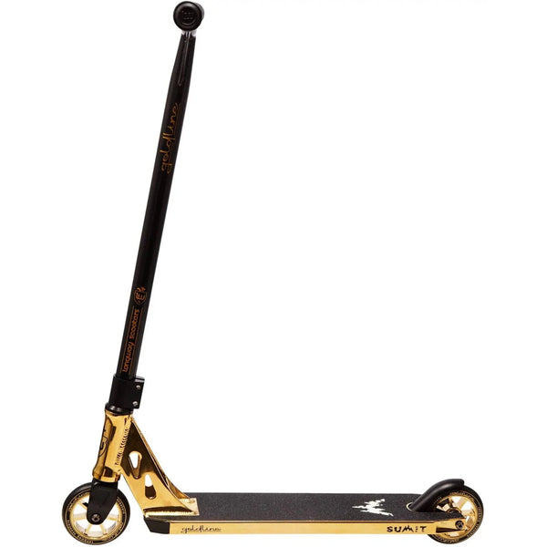 Longway Summit Stunt Scooter Gold Schwarz 85cm 