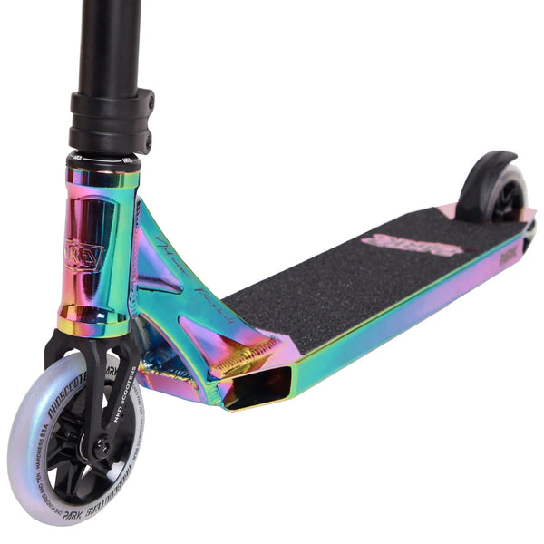 NKD Park Stunt Scooter Schwarz Neochrom 84cm 