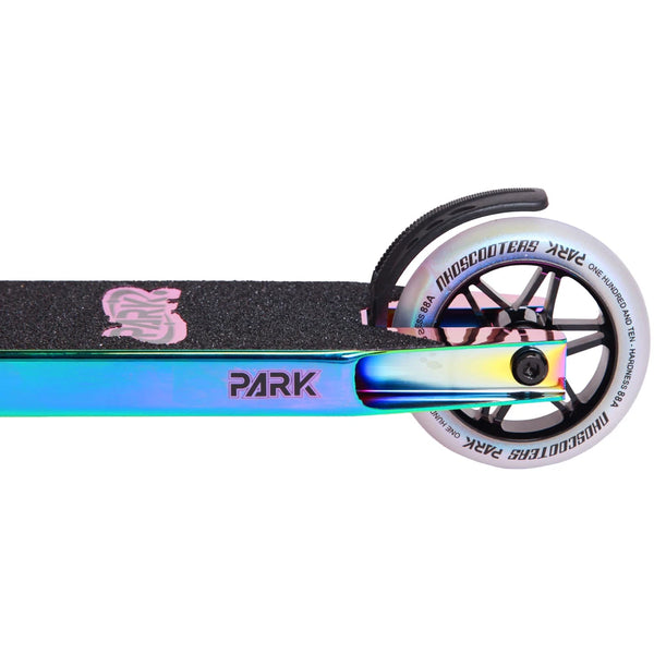 NKD Park Stunt Scooter Schwarz Neochrom 84cm 
