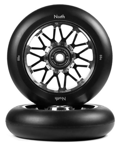 North Club 110 Wheel Silver