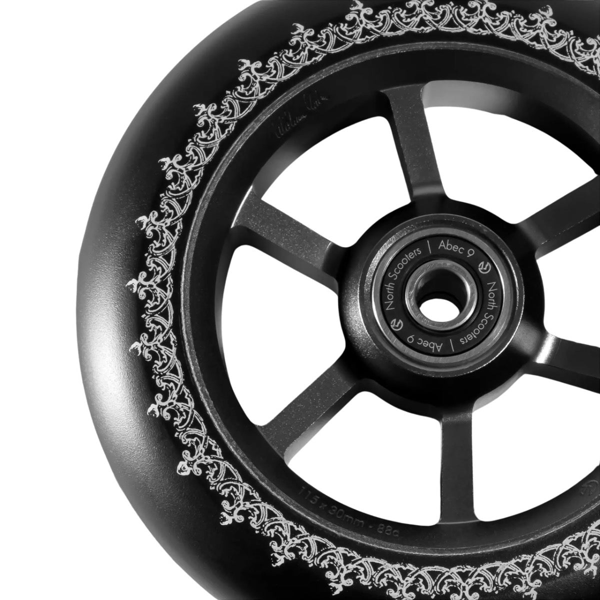 North William Holm V3 115 Wheel Black