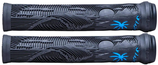 ODI Hucker Signature Grips Black Blue