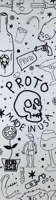 PROTO Zuaso 7" SD Griptape White