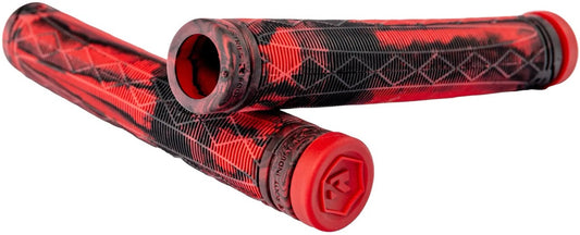 Root Industries Fractal Grips Red Black