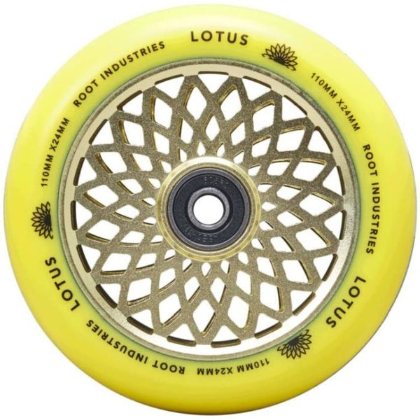 Root Lotus 110 Wheel Radiant Yellow
