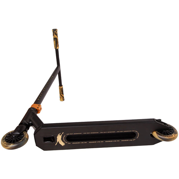 NKD Next Generation Stunt Scooter Gold Schwarz 79,5 cm