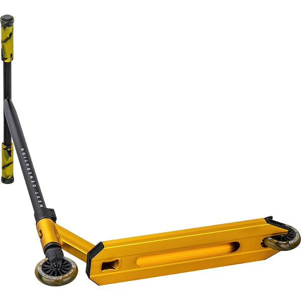 NKD Next Generation Stunt Scooter Gold Schwarz 79,5 cm