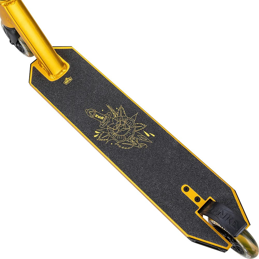 NKD Next Generation Stunt Scooter Gold Schwarz 79,5 cm