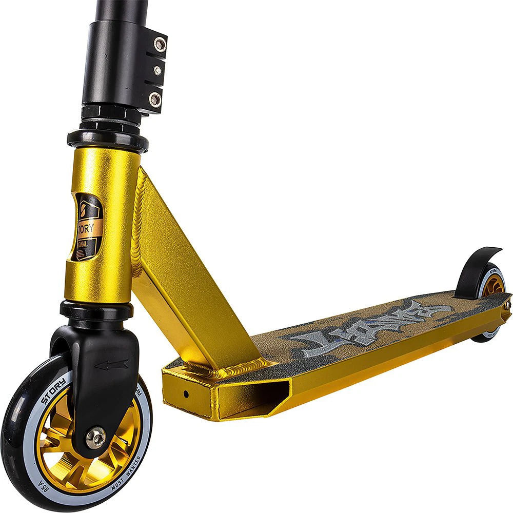 Story Bandit Dos Goud Zwart 81cm