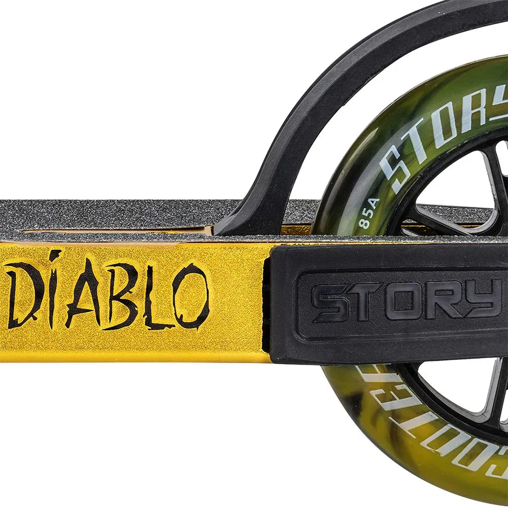 Story / NKD Diablo Stunt Scooter Gold Schwarz 78,5 cm