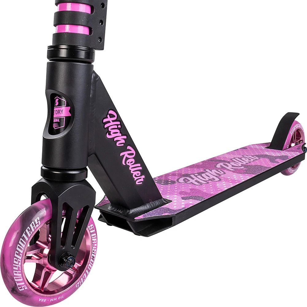 Story High Roller Stunt Scooter Neo-Chrom 84cm 