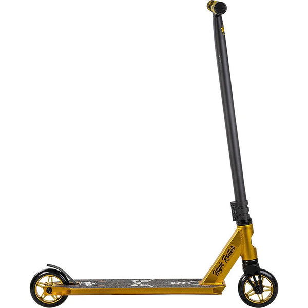 Story High Roller Stunt Scooter Schwarz Gold 84cm 