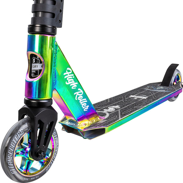 Story High Roller Stunt Scooter Neo-Chrom 84cm 